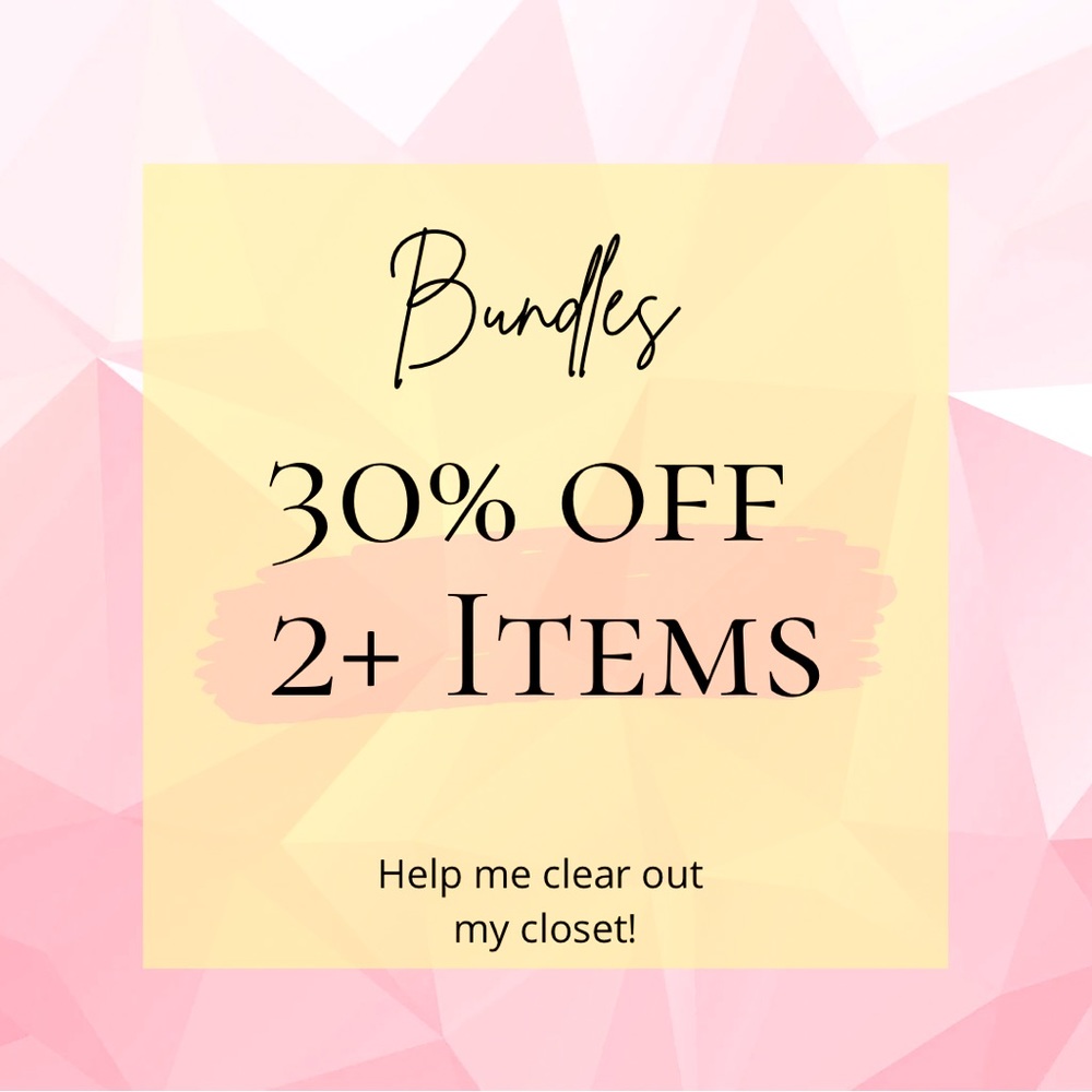 Add any 2nd item to your bundle for 30% off automatically! (Formerly 20%)
